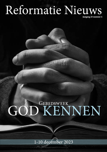 Omslag Gebedsweek: GOD Kennen