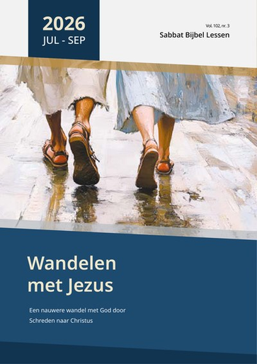 Omslag Wandelen met Jezus